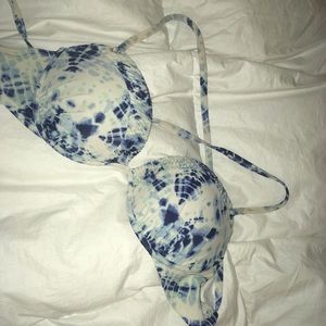 Victoria’s secret tie dye push up bikini top